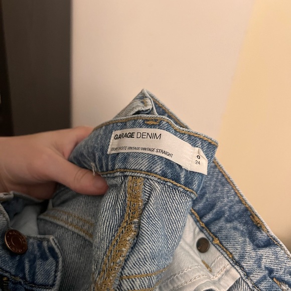 Garage High Rise Vintage Straight Jeans - Picture 2 of 3